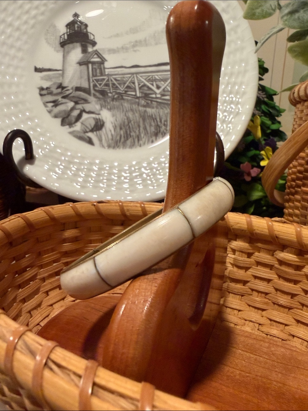 Ivory Bangle Bracelet